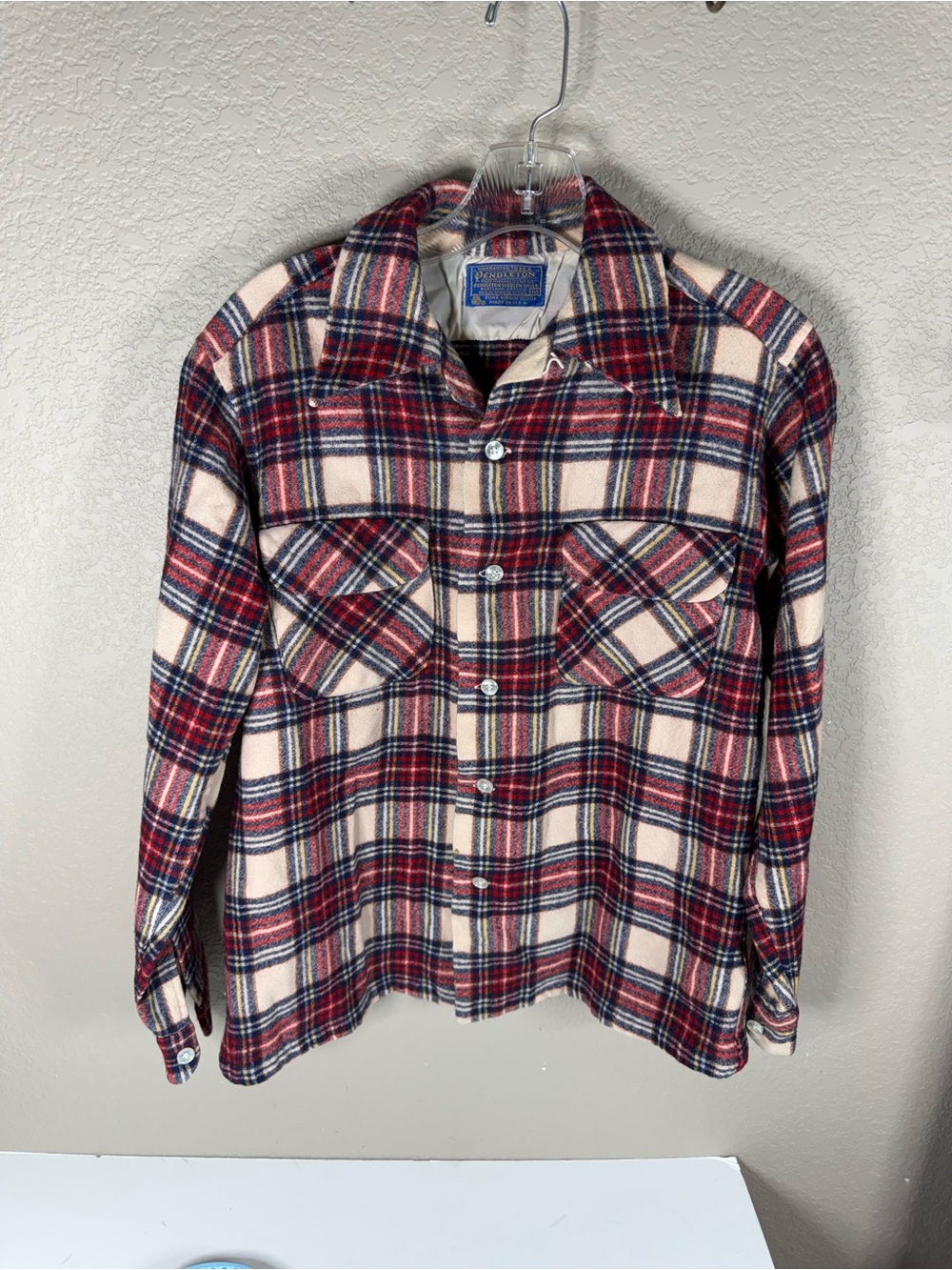 Pendleton Plaid Wool Shirt Jacket